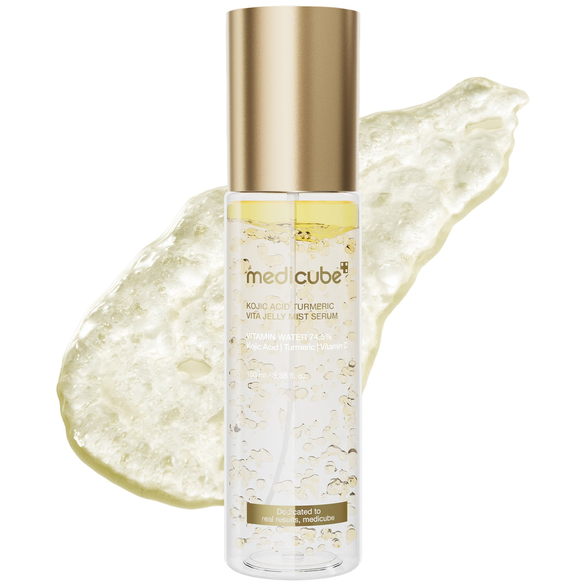 Medicube Kojic Acid Turmeric Vitamin Gold Jelly Mist — Sérum facial