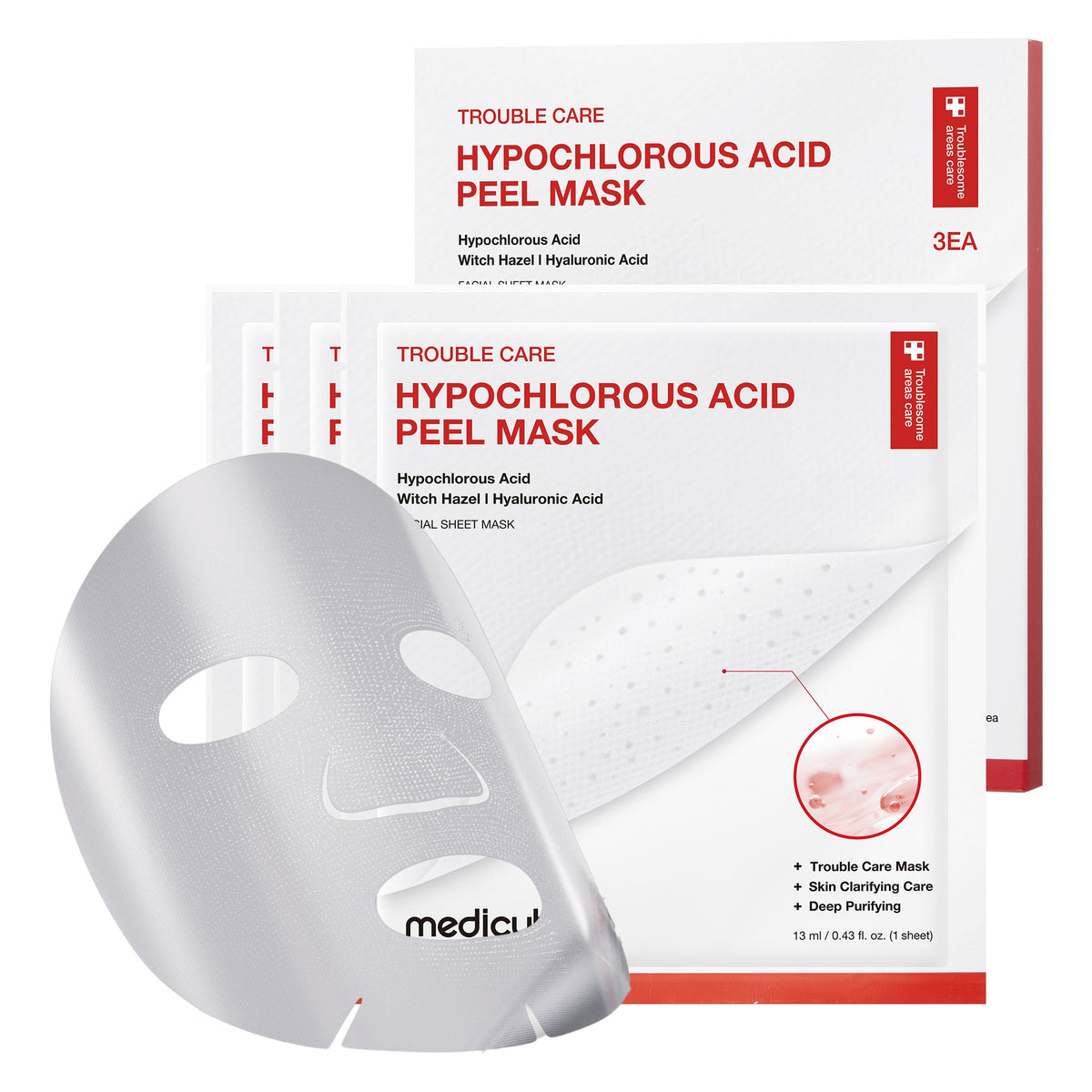 Medicube Hypochlorous Acid Peel — Máscara facial