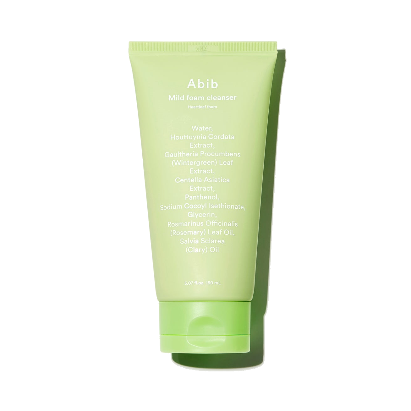 Abib Mild Foam Cleanser Heartleaf 150 ml — foto principal em fundo branco
