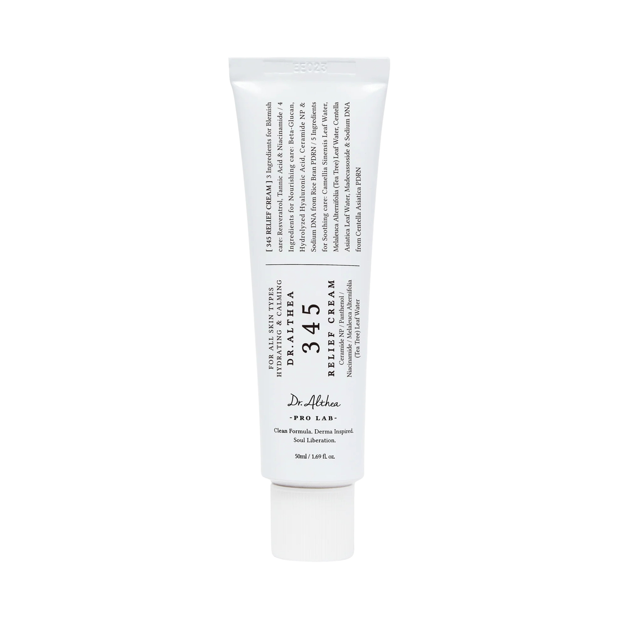 Dr.Althea 345 Relief Cream 50 ml — embalagem oficial em fundo branco
