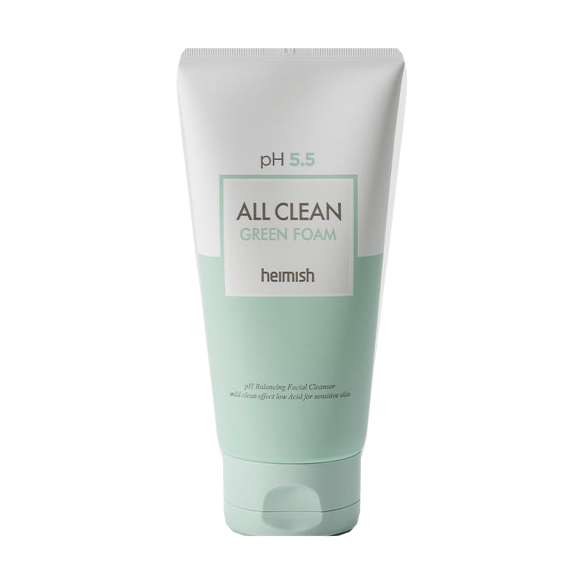Heimish All Clean Green Foam 150 g — embalagem frontal oficial em fundo branco