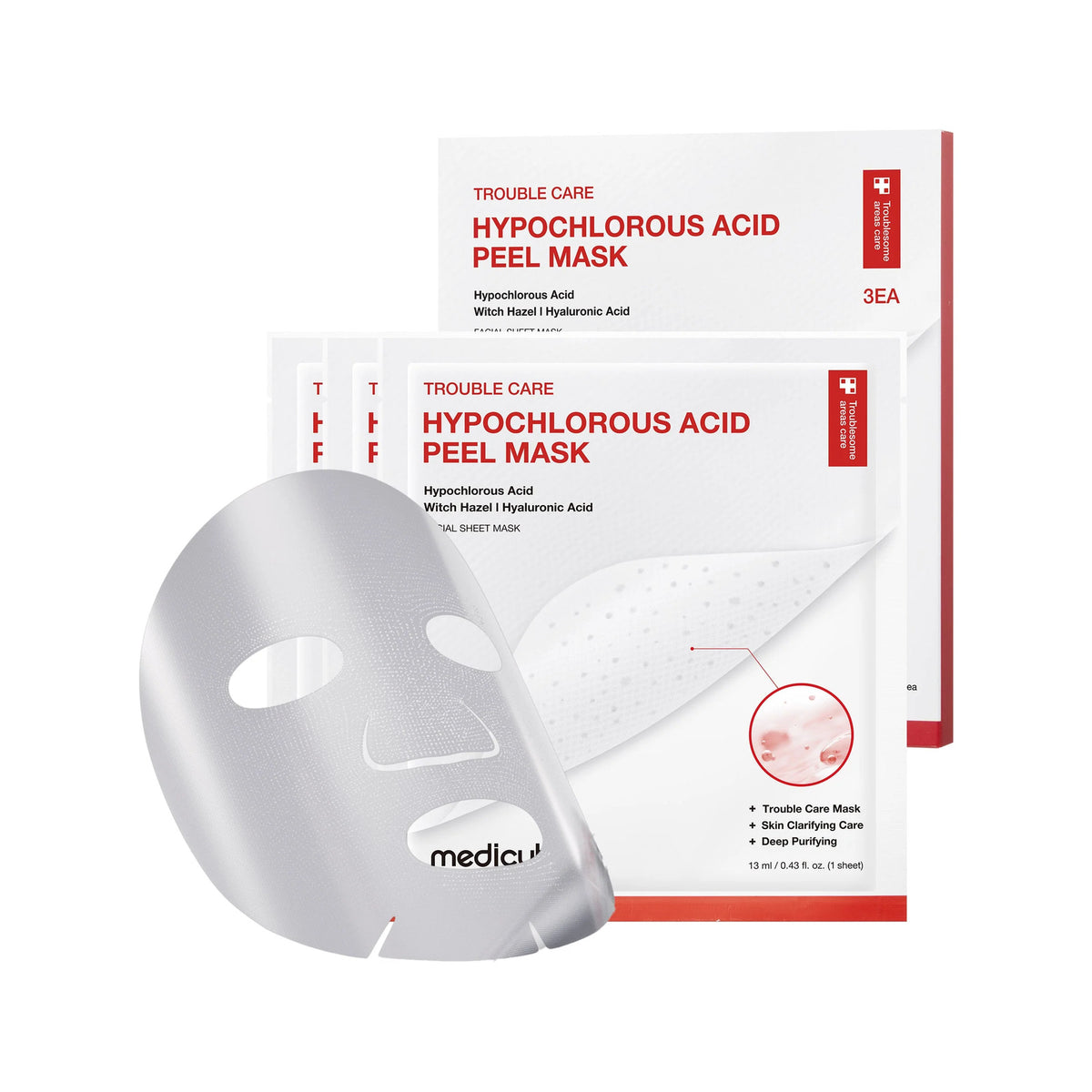 Medicube Hypochlorous Acid Peel — Máscara facial