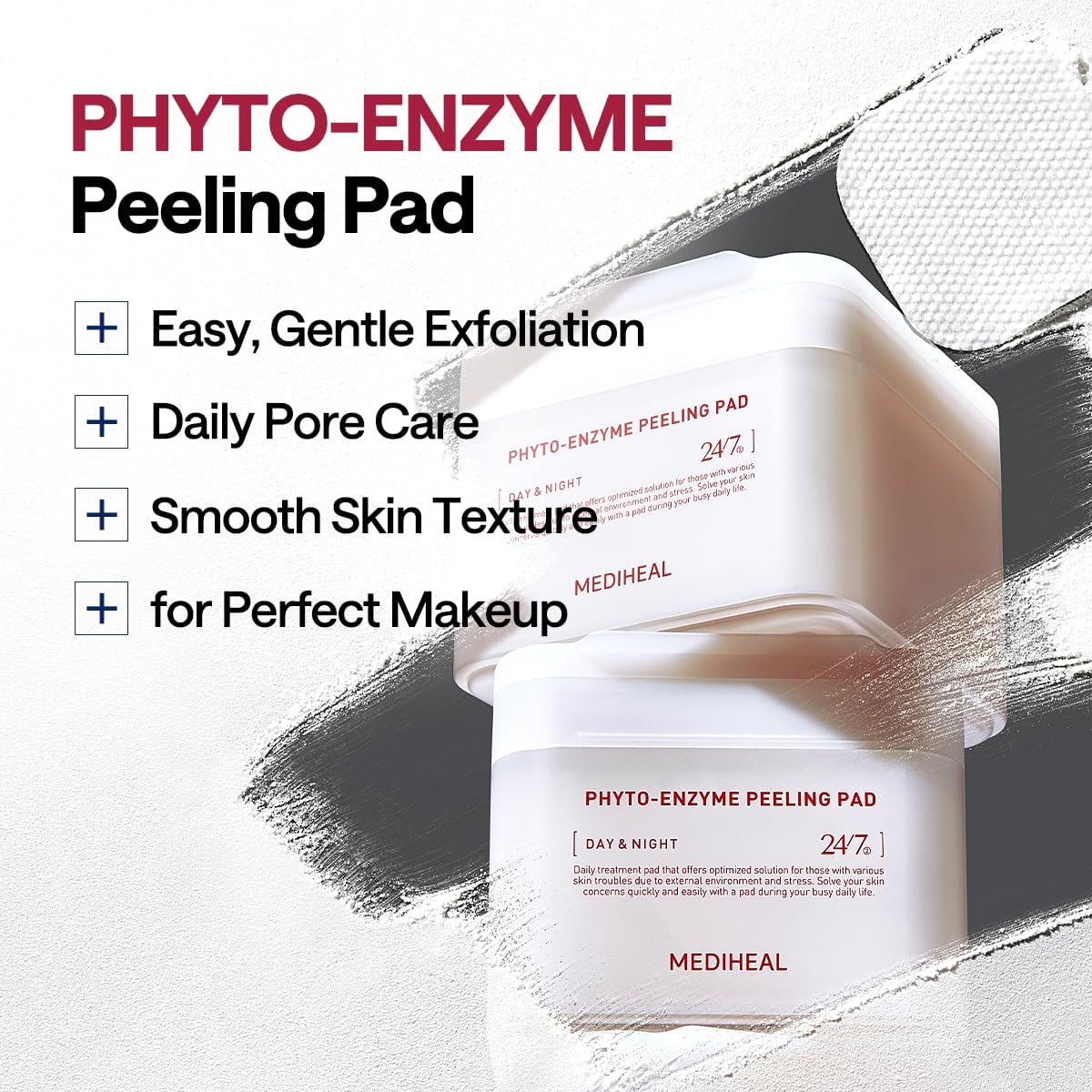 Mediheal Phyto-Enzyme Peeling Pad 90 unidades — apresentação oficial do produto
