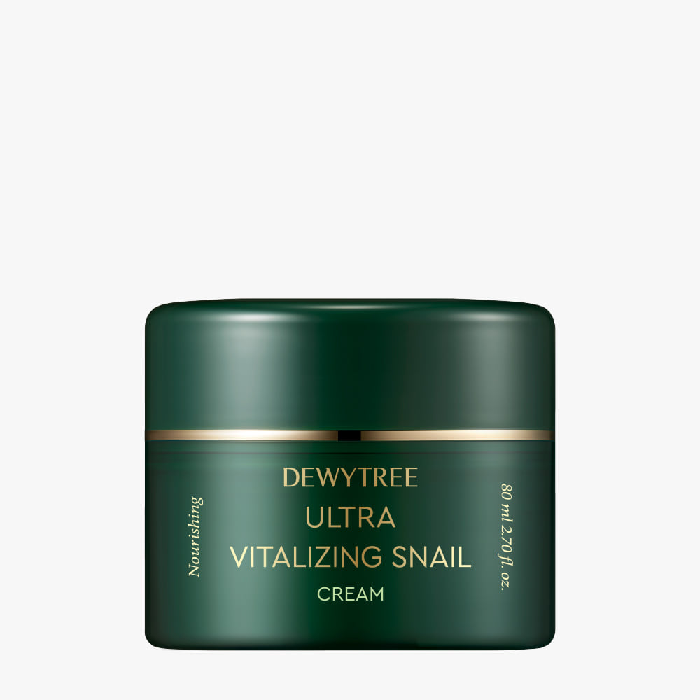 Dewytree Ultra Vitalizing Snail Cream 80 ml — embalagem oficial em fundo branco