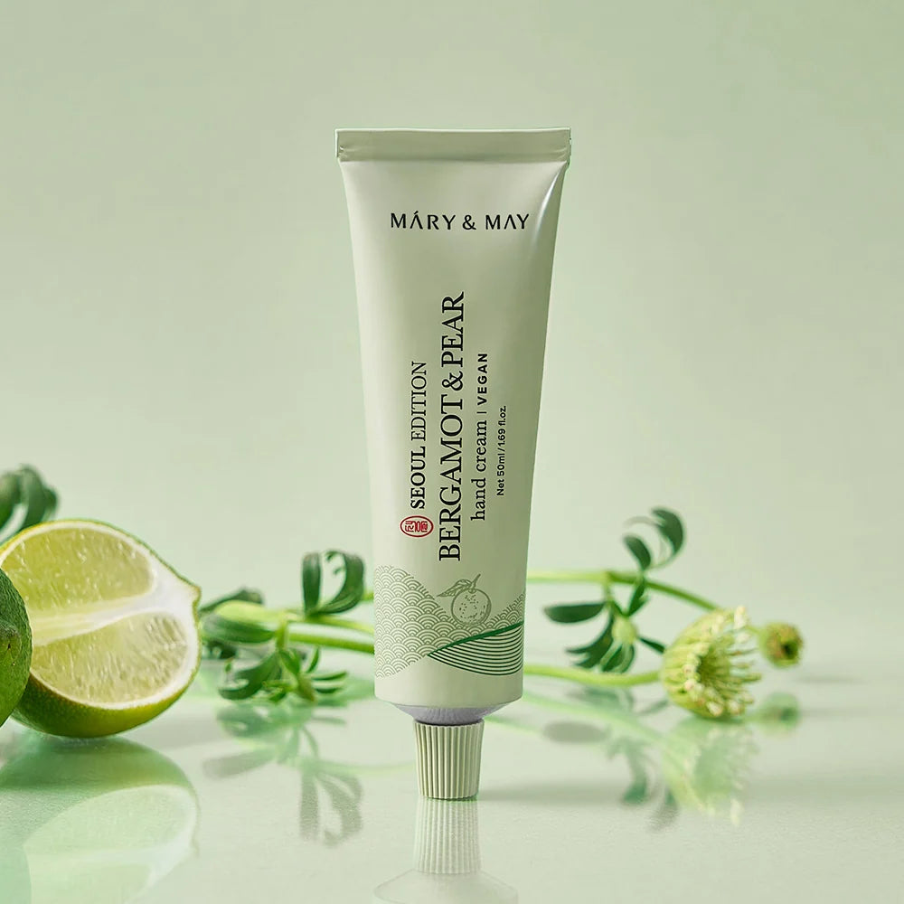 Mary&May Bergamot & Pear Hand Cream 50 ml — composição oficial do produto