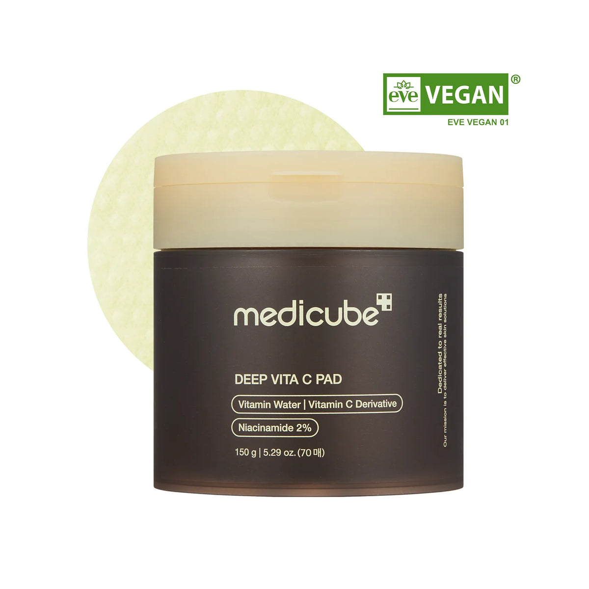 Medicube Deep Vita C — Discos embebidos