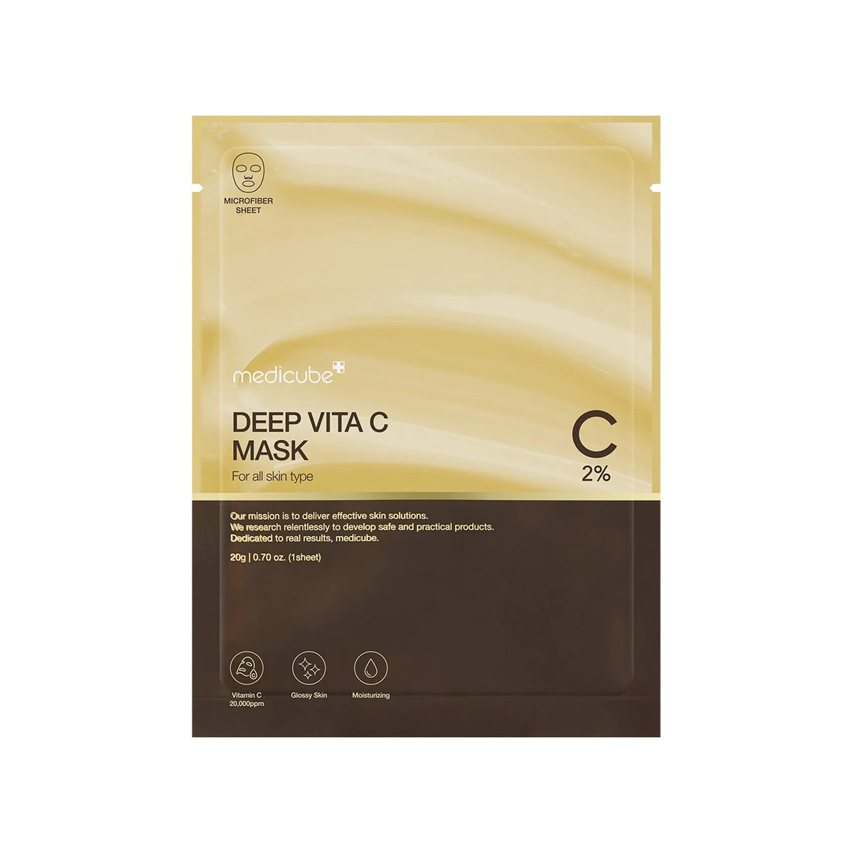Medicube Deep Vita C — Máscara facial