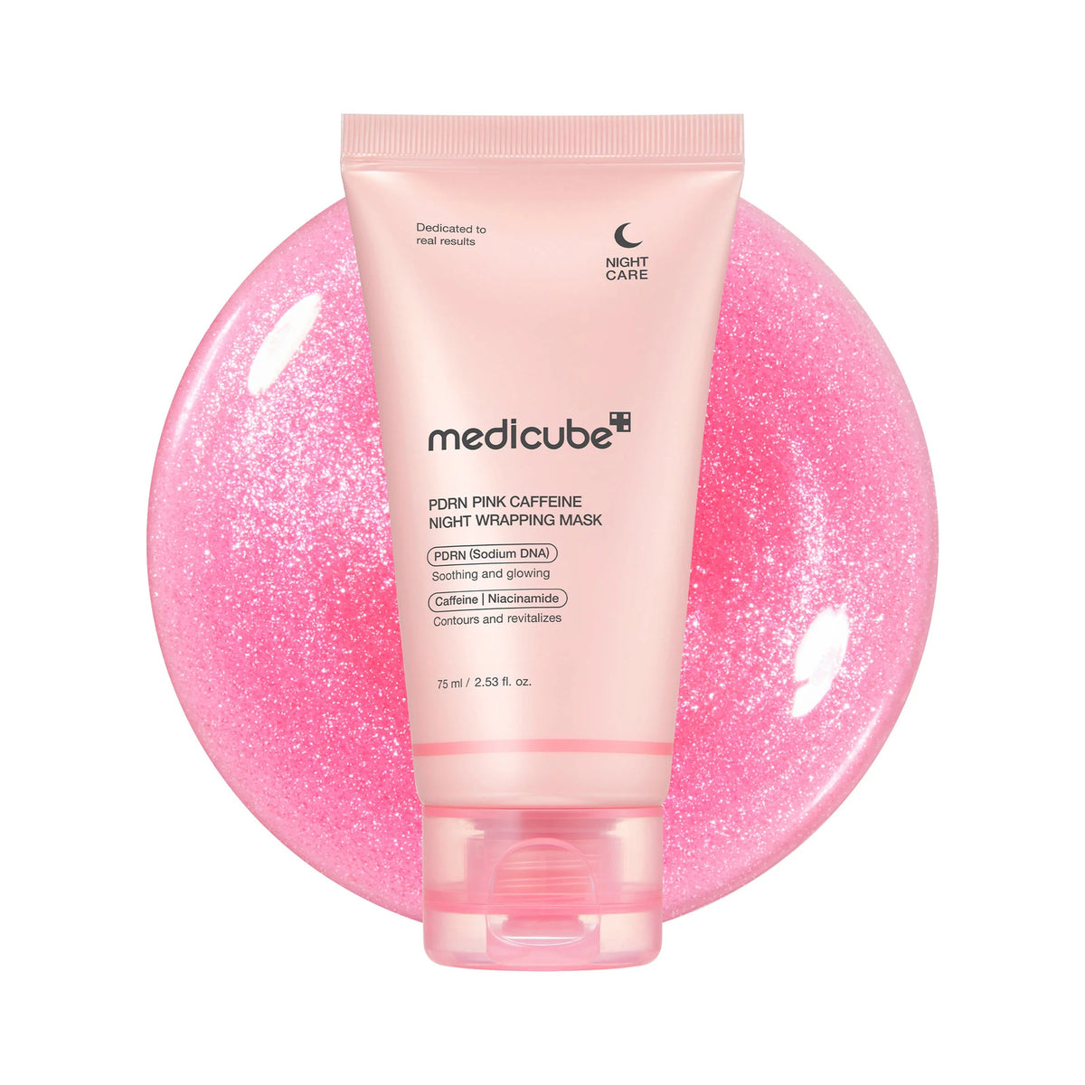 Medicube PDRN Pink Caffeine — Máscara facial noturna