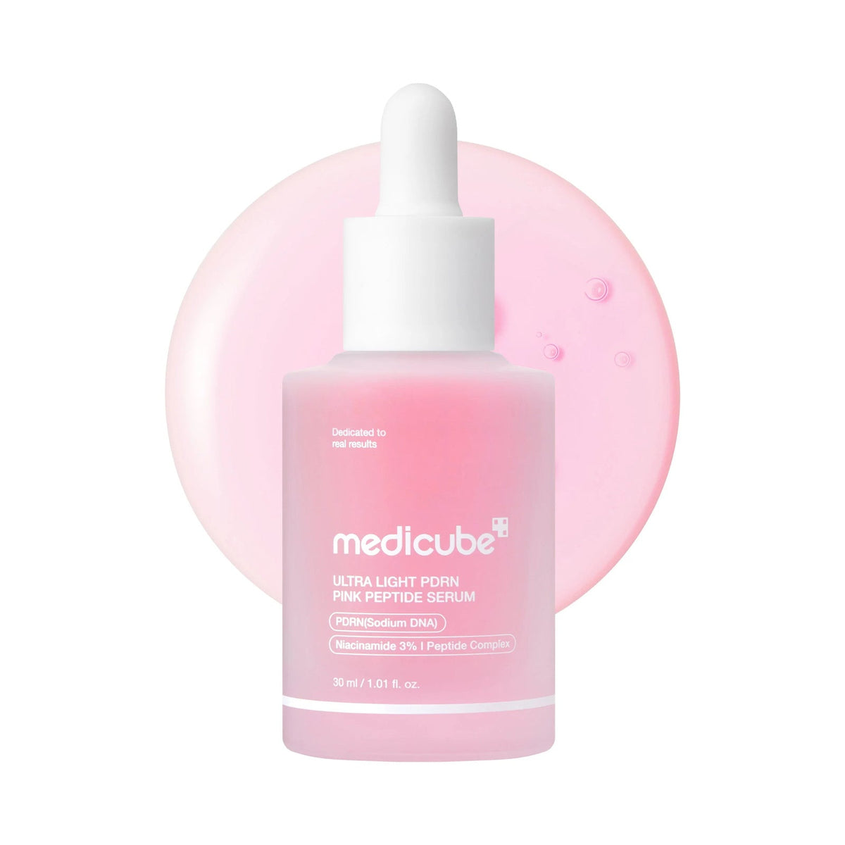 Medicube Ultra Light PDRN Pink Peptide Serum — Sérum facial 30 ml
