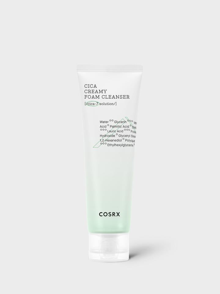 COSRX Pure Fit Cica Creamy Foam Cleanser — Espuma de Limpeza 150 ml