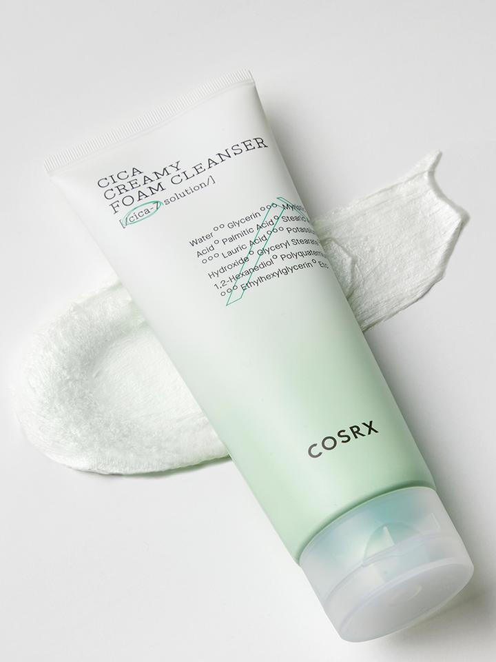 COSRX Pure Fit Cica Creamy Foam Cleanser — Espuma de Limpeza 150 ml
