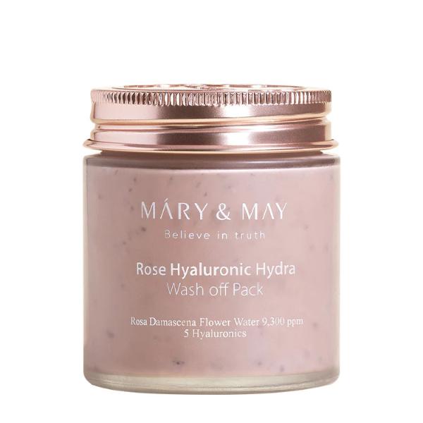Mary and May Rose Hyaluronic Hydra Wash Off Pack — Máscara Facial 125 g