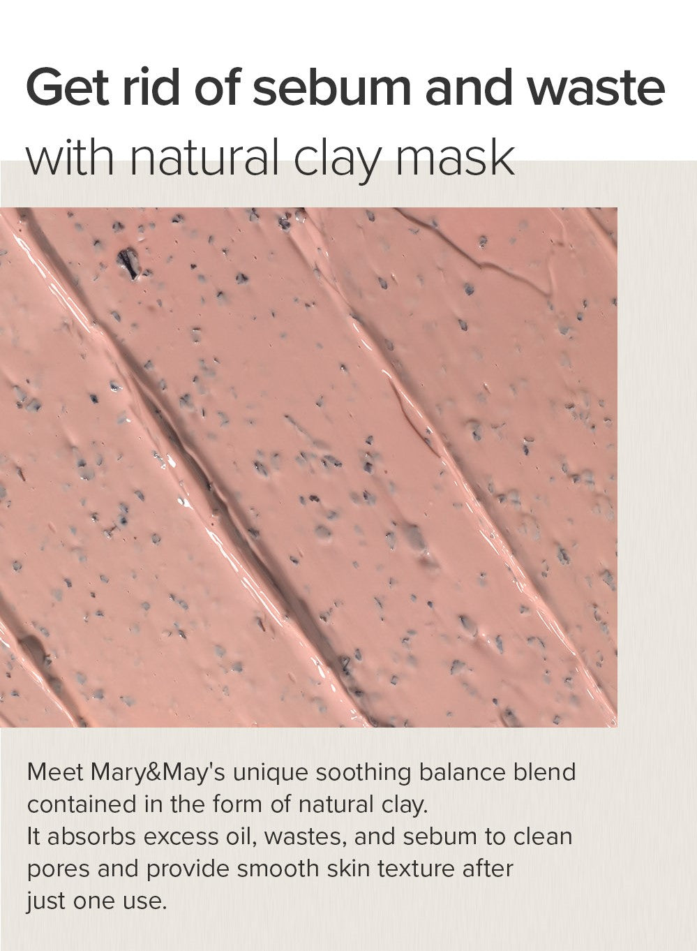 Mary&May Rose Hyaluronic Hydra Wash Off Pack — Máscara Facial 125 g