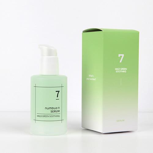 numbuz:n No.7 Mild Green Soothing Serum — Sérum Facial 50 ml