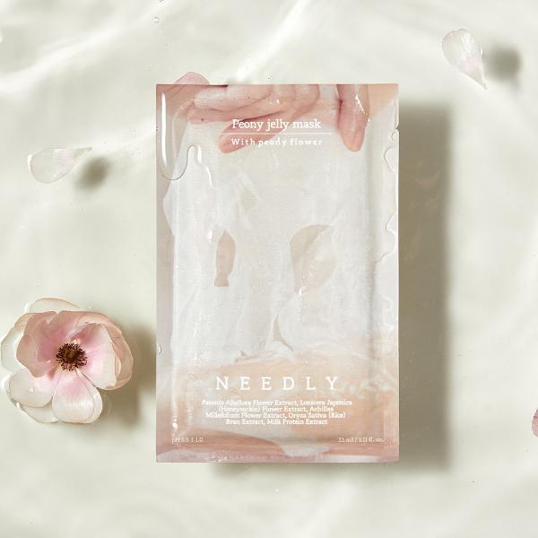 NEEDLY Peony Jelly Mask — Máscaras Faciais 10 Unidades de 33 ml