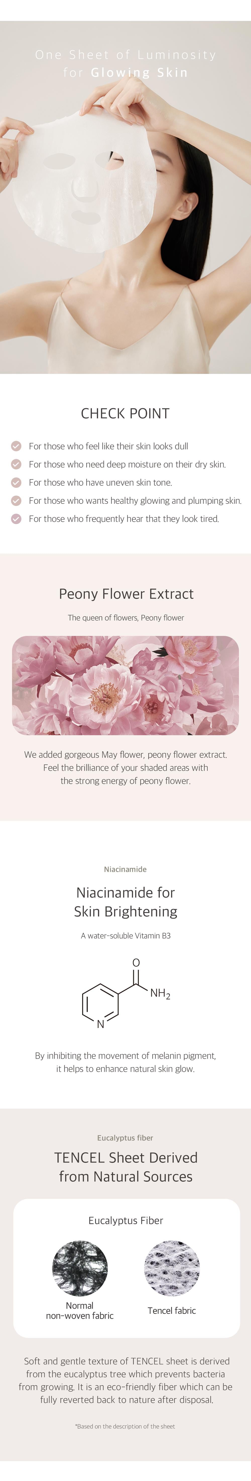 NEEDLY Peony Jelly Mask — Máscaras Faciais 10 Unidades de 33 ml