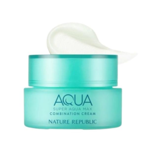 Nature Republic Super Aqua Max Watery Cream — Hidratante facial 80 ml