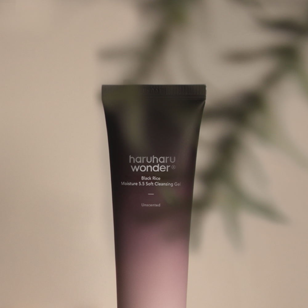 Haruharu Wonder Black Rice Moisture 5.5 Soft Cleansing Gel — Gel de Limpeza 100 ml