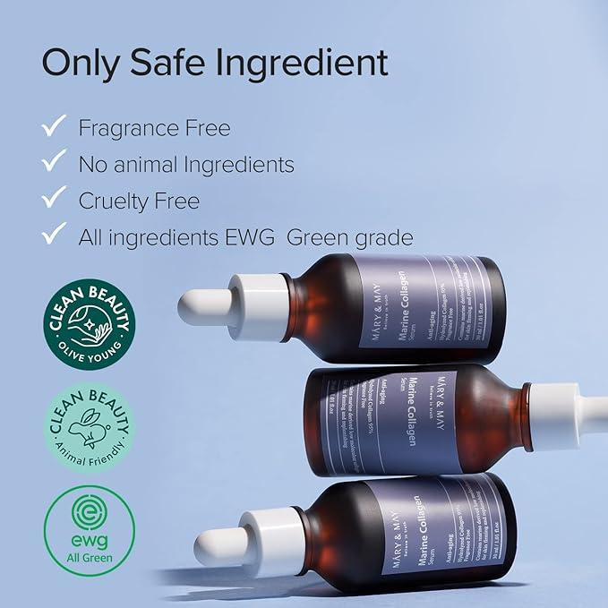 Mary&May Marine Collagen Serum — Sérum Facial 30 ml