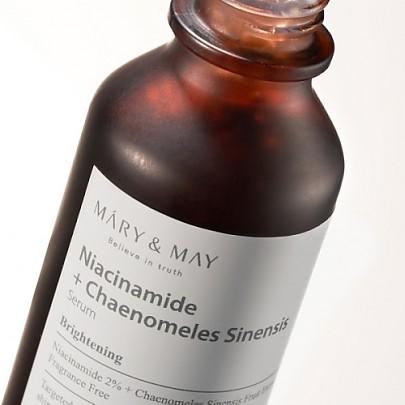 Mary&May Niacinamide + Chaenomeles Sinensis — Sérum Facial 30 ml