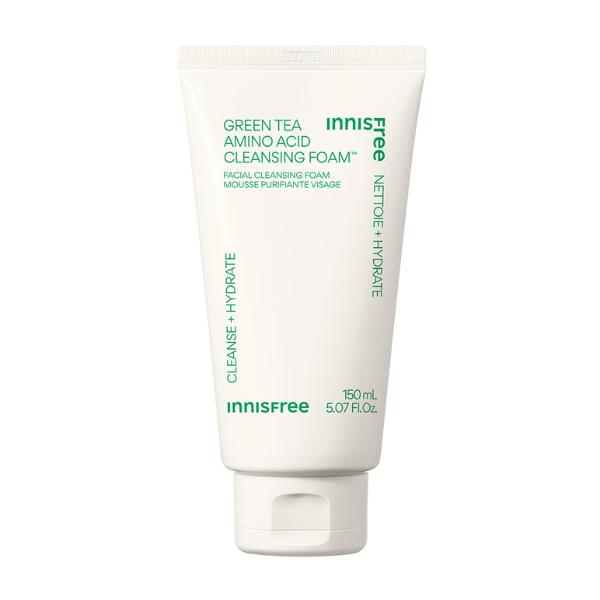 Innisfree Green Tea Amino Acid Cleansing Foam — Espuma de Limpeza Facial 150 ml