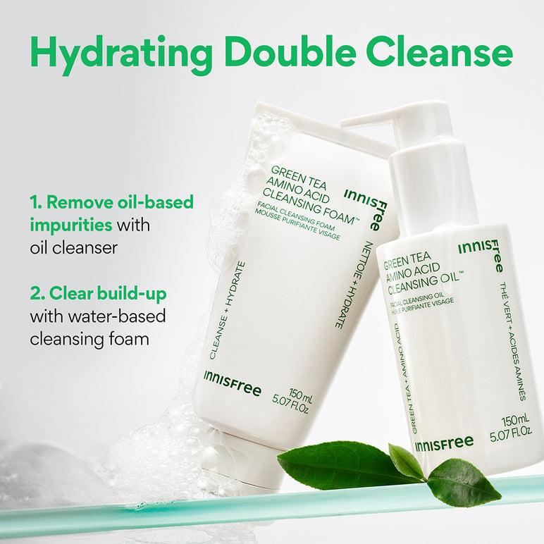 Innisfree Green Tea Amino Acid Cleansing Foam — Espuma de Limpeza Facial 150 ml