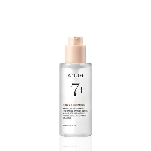 Anua Rice Ceramide 7 Hydrating Barrier Serum — Sérum Facial 50 ml