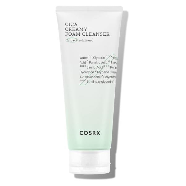 COSRX Pure Fit Cica Creamy Foam Cleanser — Espuma de Limpeza 150 ml