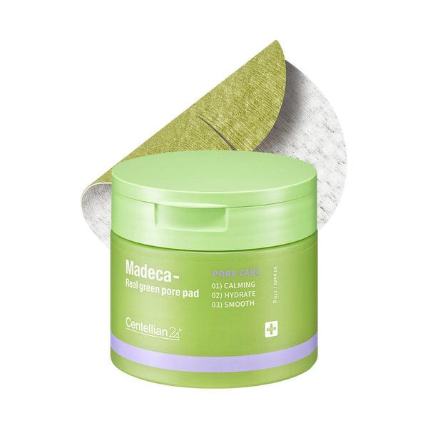 Centellian24 Madeca Real Green Pore Pad — Discos Faciais 60 unidades