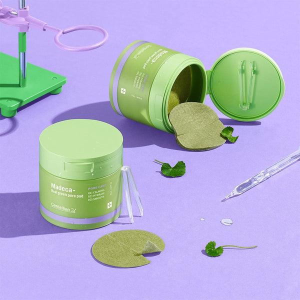 Centellian24 Madeca Real Green Pore Pad — Discos Faciais 60 unidades