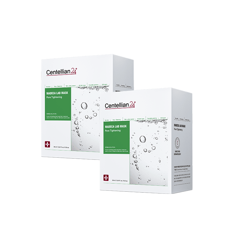 Centellian24 Madeca Lab Mask Pore Tightening — Máscara facial 24 ml × 20 unidades — imagem 3