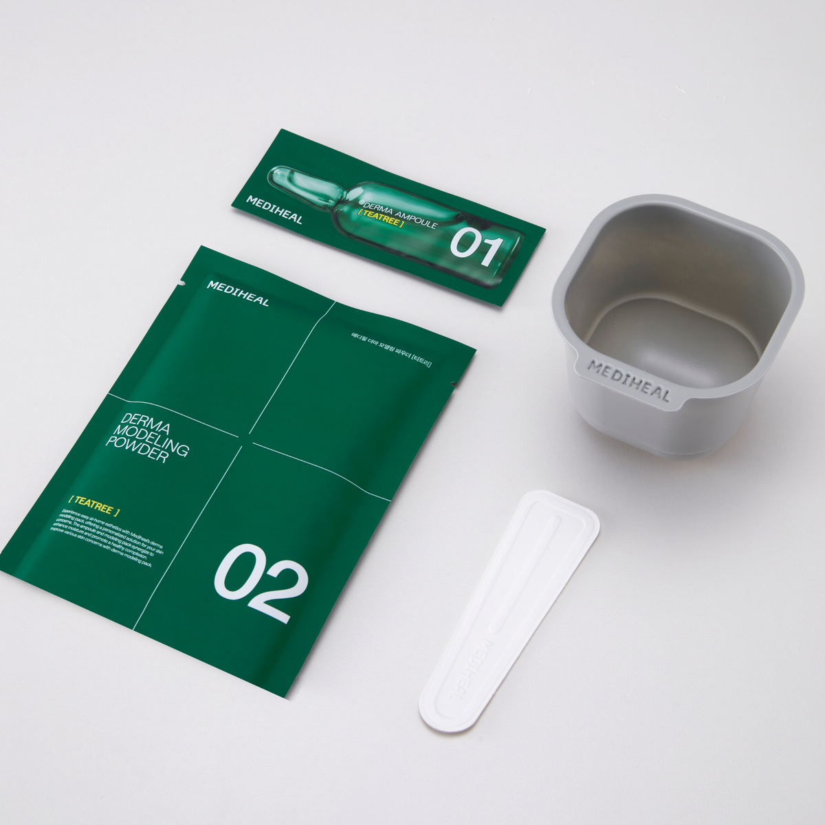 Mediheal Derma Modeling Teatree Calming — Máscara Facial 30 g