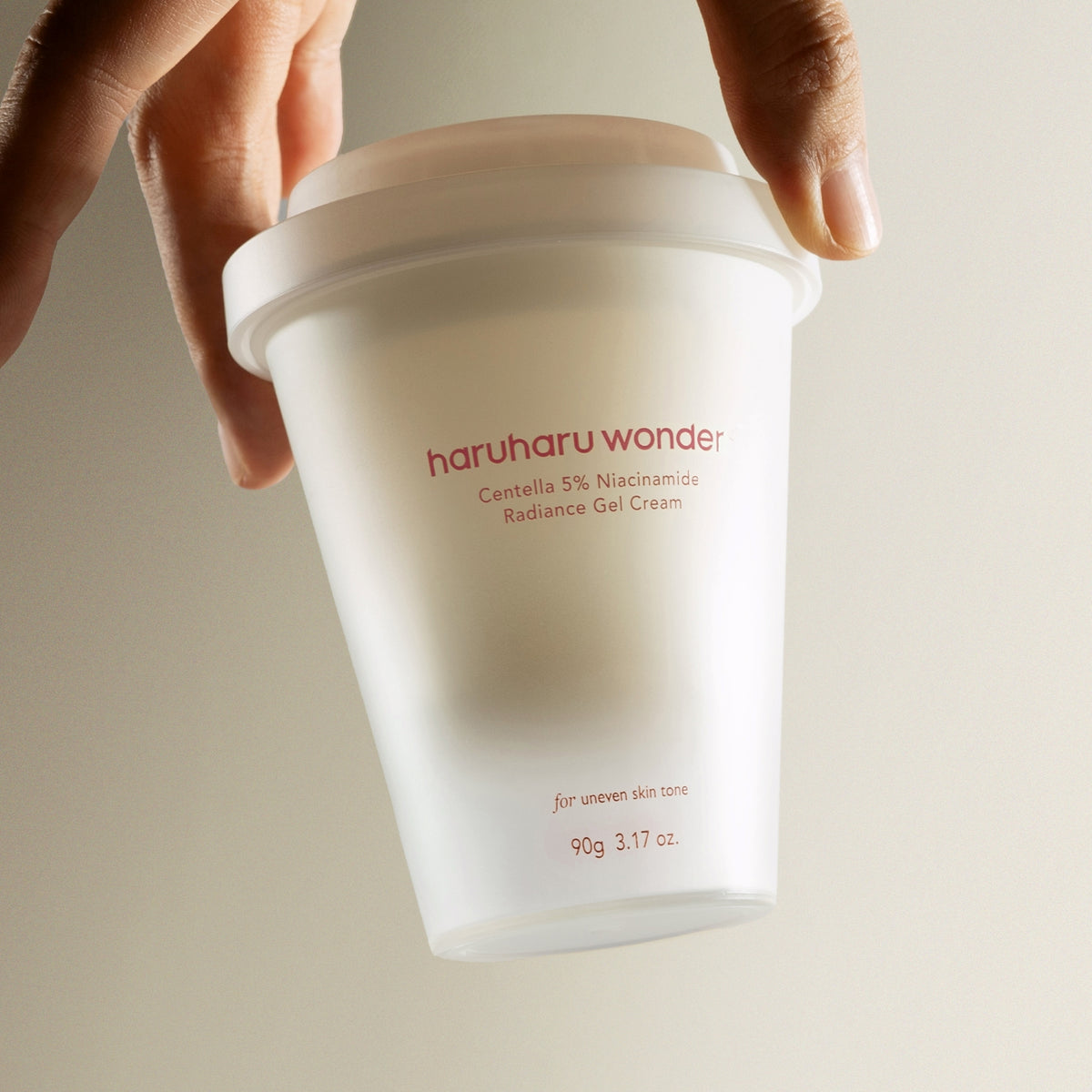 Haruharu Wonder Centella 5% Niacinamide Radiance Gel Cream — Creme Facial 90 g