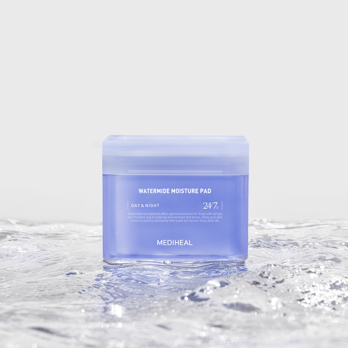 Mediheal Watermide Moisture Pad — 100 Discos Faciais Hidratantes