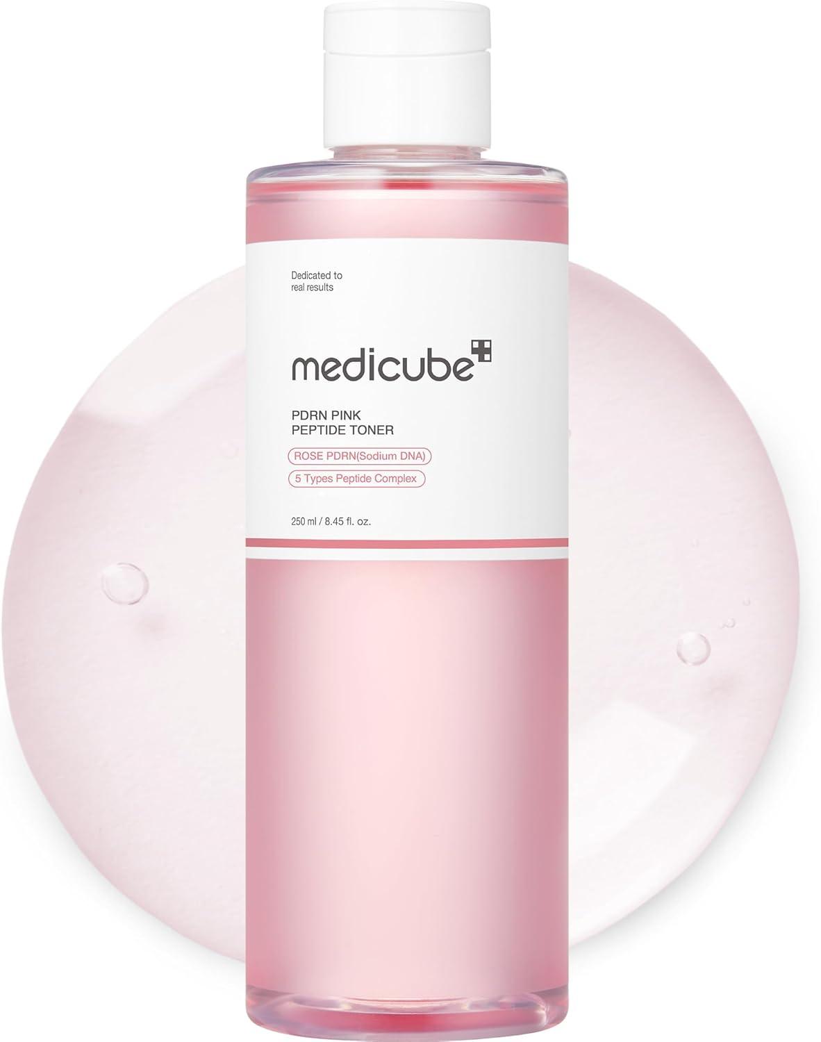 Medicube PDRN Pink Cica — Tônico facial calmante 250 ml