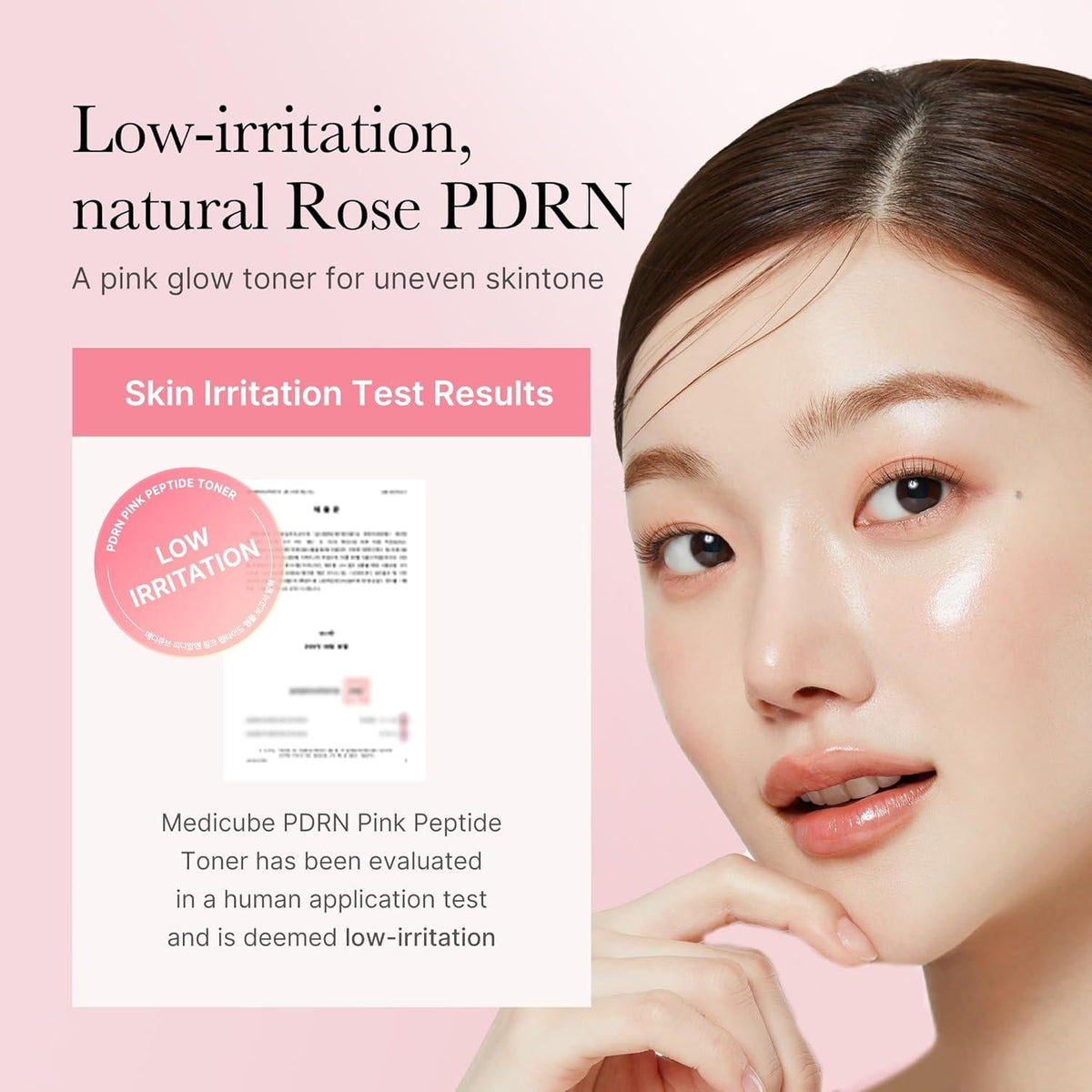 Medicube PDRN Pink Cica — Tônico facial calmante 250 ml