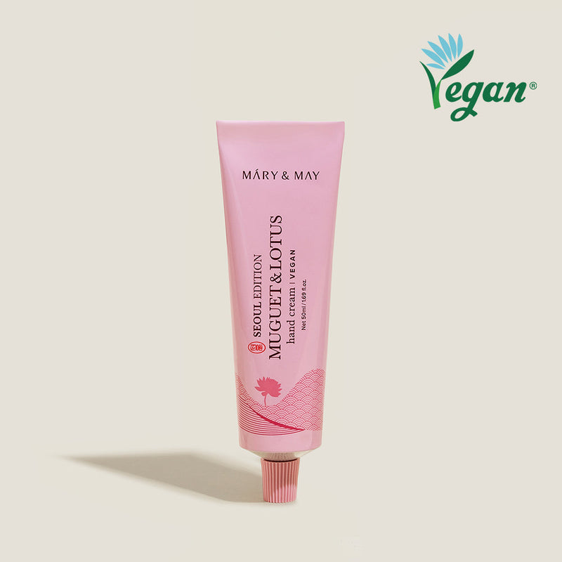 Mary&May Seoul Edition MUGUET & LOTUS Hand Cream — Creme para as mãos 50 ml