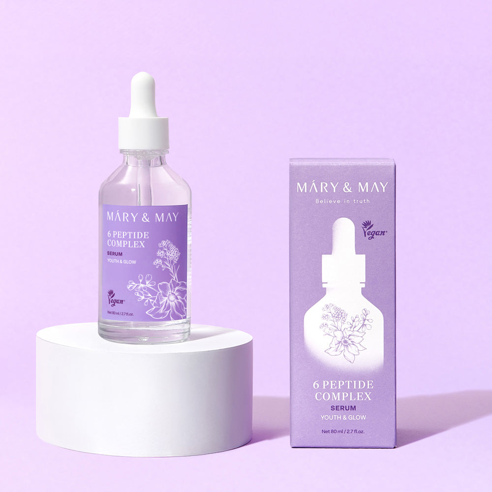 Mary&May 6 Peptide Complex — Sérum Facial 80 ml
