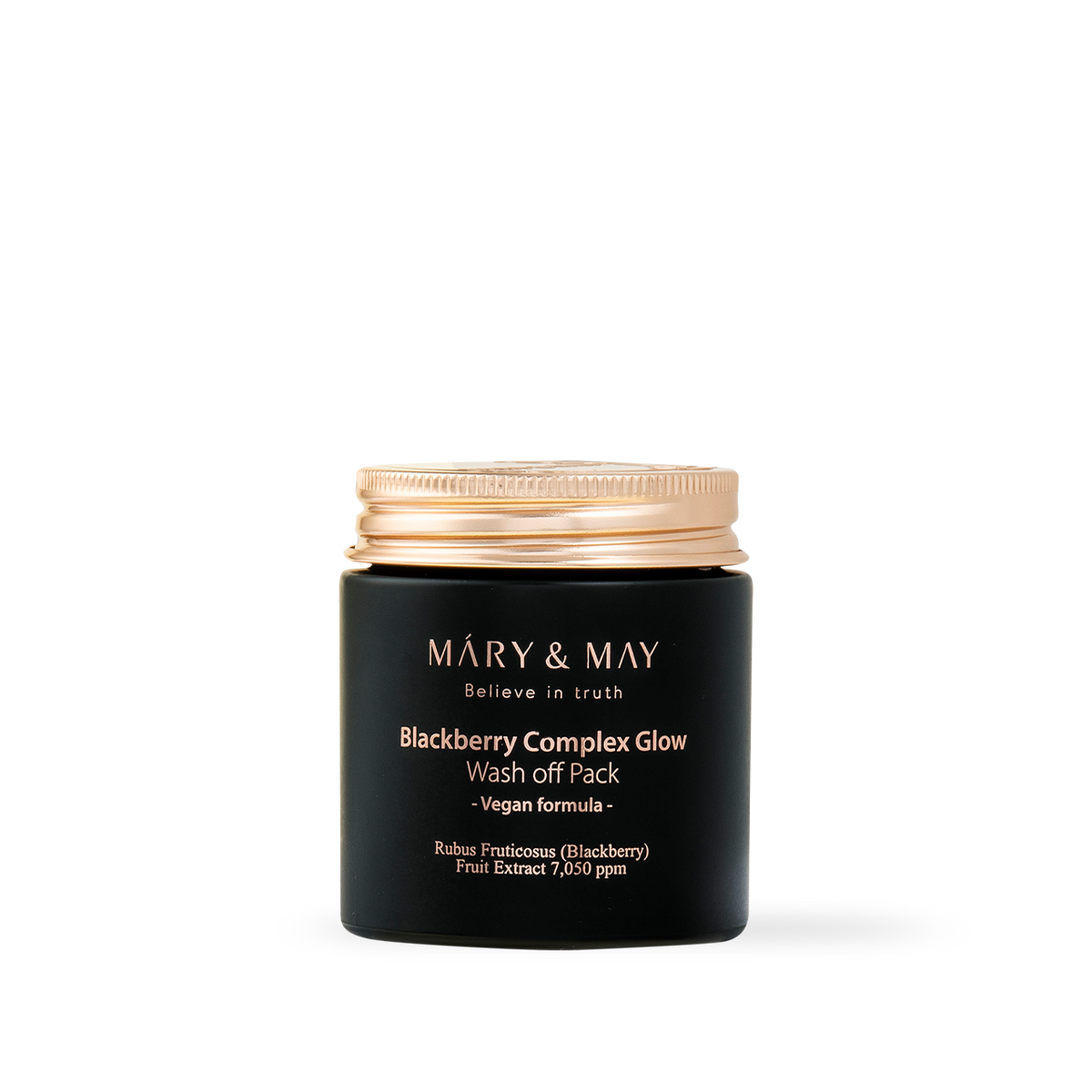 Mary&May Blackberry Complex Glow — Máscara Facial de Enxágue 125 g