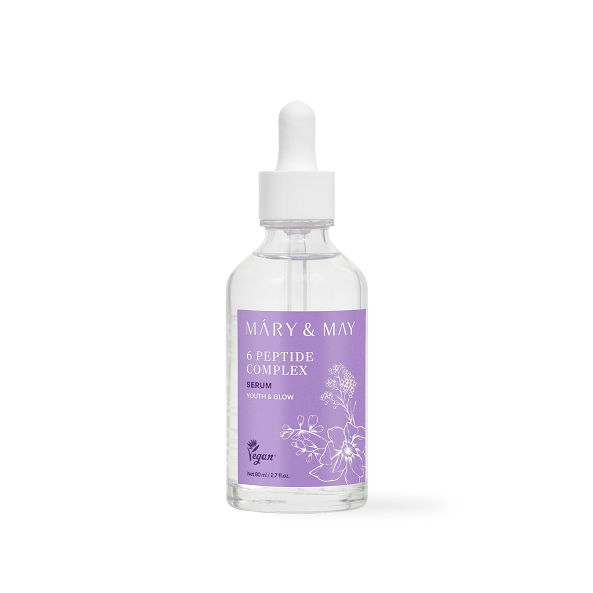 Mary&May 6 Peptide Complex — Sérum Facial 80 ml