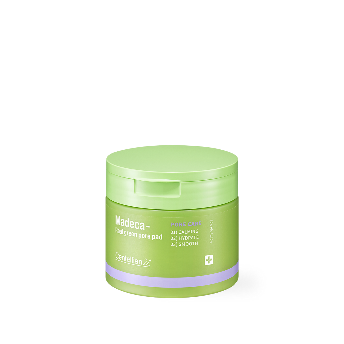 Centellian24 Madeca Real Green Pore Pad — Discos Faciais 60 unidades