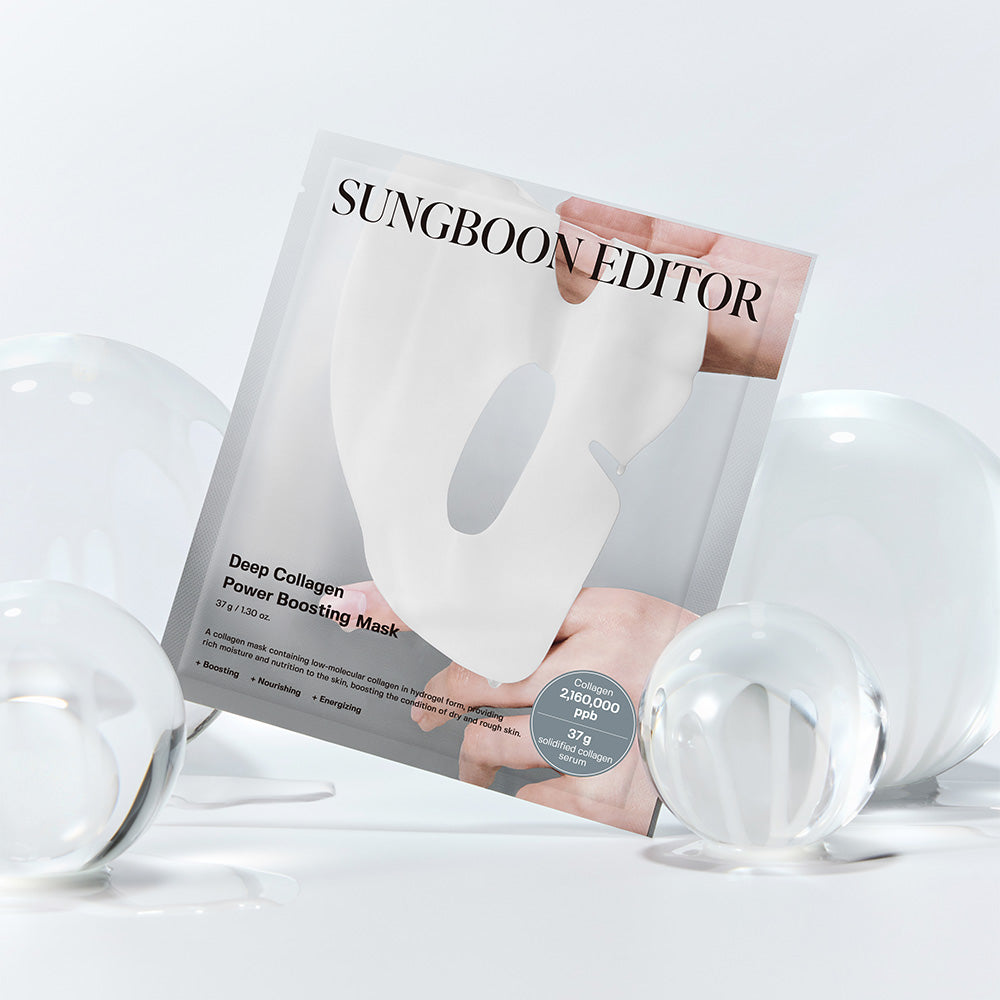 Sungboon Editor Deep Collagen Power Boosting — Máscara Facial 4 × 37 g