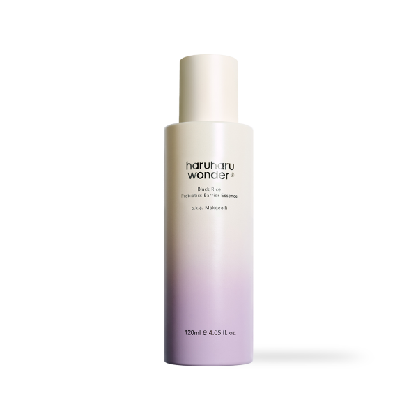Haruharu Wonder Black Rice Probiotics Barrier Essence — Essência Facial 120 ml