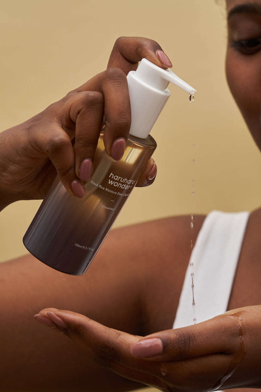 Haruharu Wonder Black Rice Moisture — Óleo de Limpeza 150 ml
