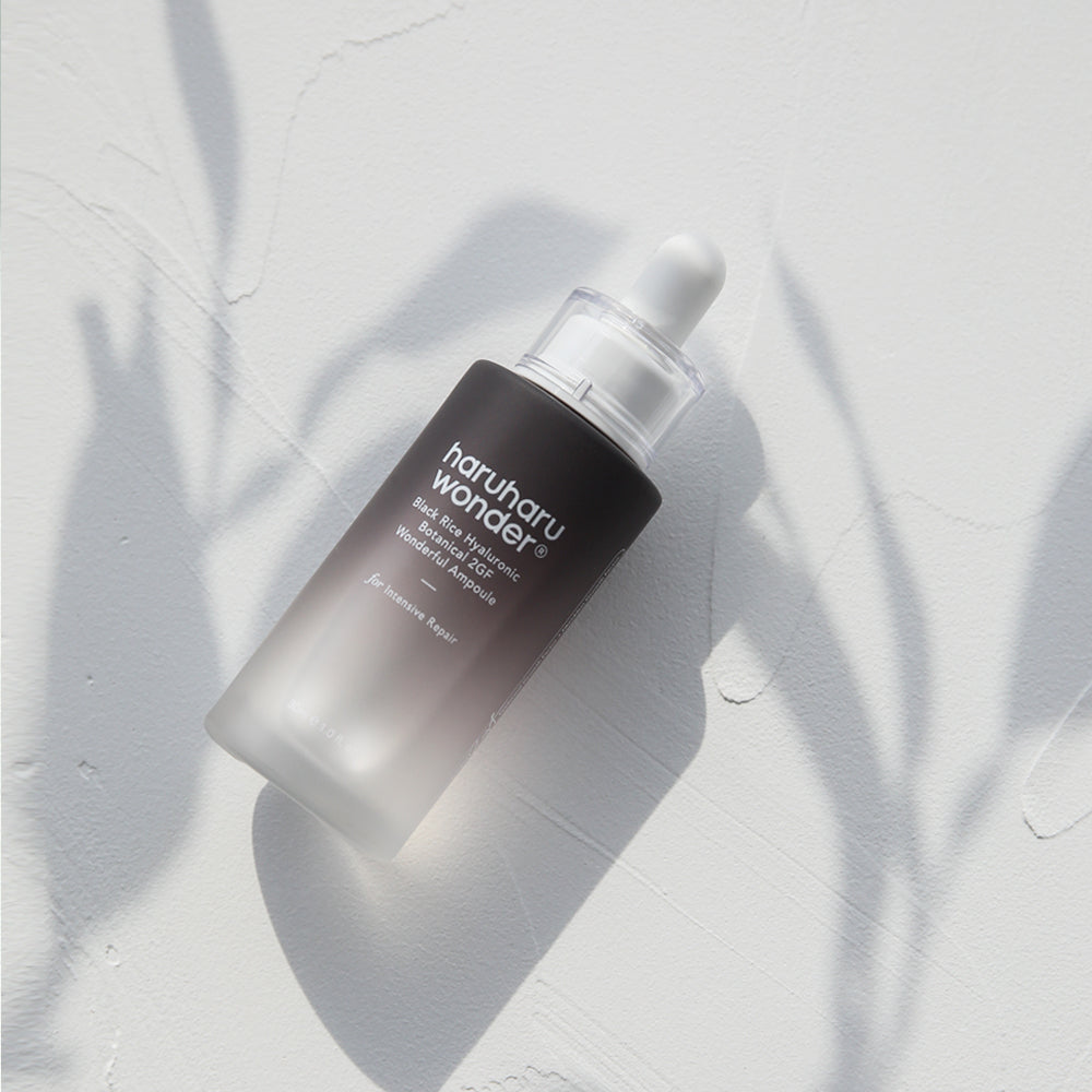 Haruharu Wonder Black Rice Hyaluronic Botanical 2GF Wonderful — Ampola Facial 30 ml