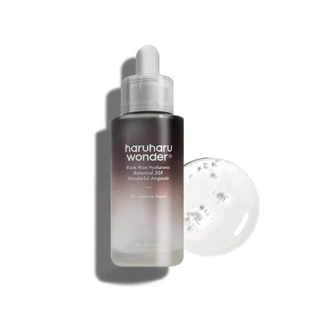 Haruharu Wonder Black Rice Hyaluronic Botanical 2GF Wonderful — Ampola Facial 30 ml