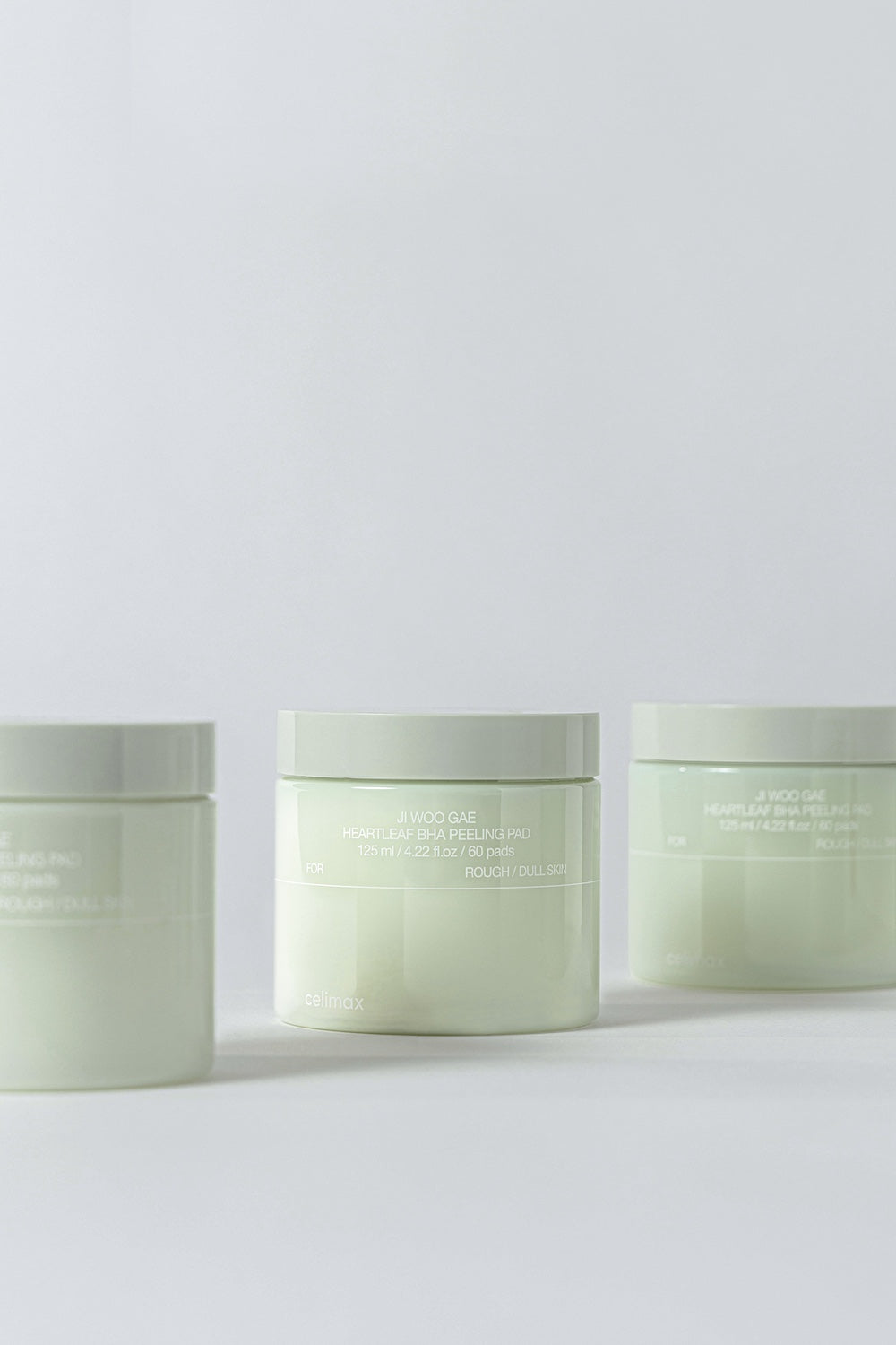 Celimax Ji Woo Gae Heartleaf BHA Peeling — Discos Faciais 60 un