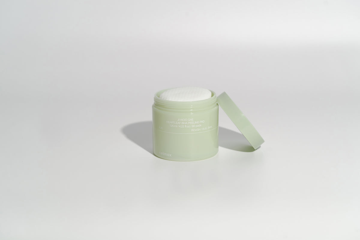 Celimax Ji Woo Gae Heartleaf BHA Peeling — Discos Faciais 60 un