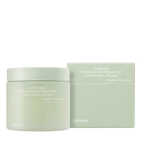 Celimax Ji Woo Gae Heartleaf BHA Peeling — Discos Faciais 60 un
