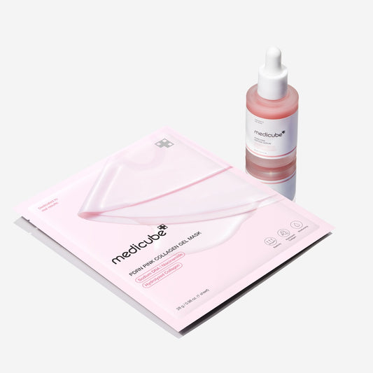 Medicube PDRN Pink Collagen Gel — Máscara Facial 4 un